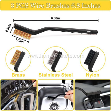 27Pcs Car interior Detailing Kit Auto Detailing Drill Brush Set car cleaning equipment and tools wash & care products